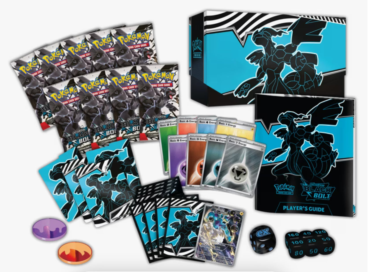 Pokemon Trading Card Game: Black Bolt Elite Trainer Box