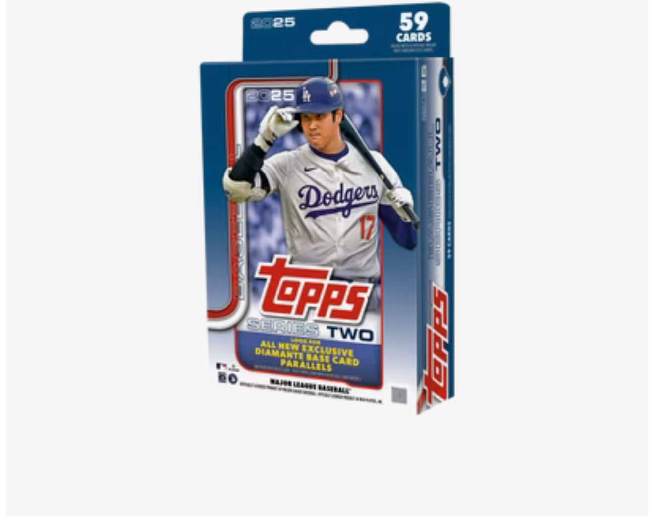 2025 Topps MLB Baseball Series 2 Hanger Box (59 Cards)
