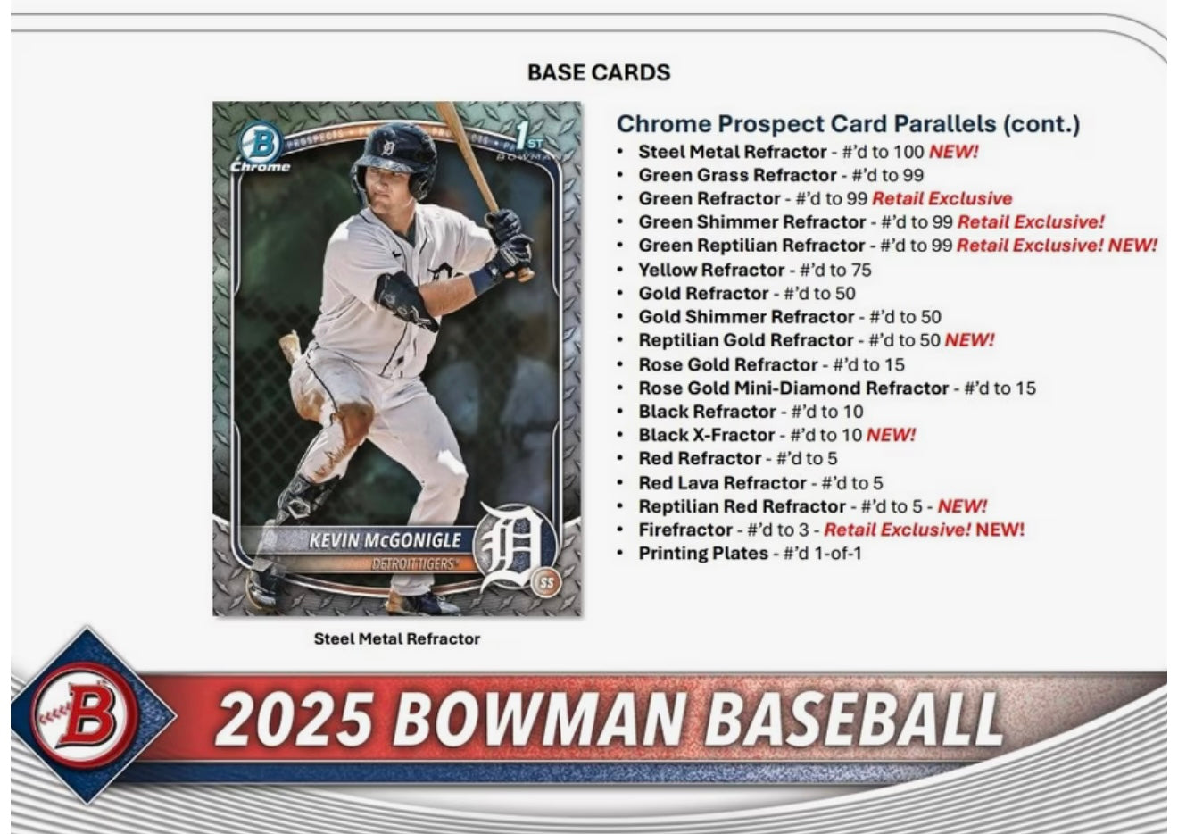 2025 Bowman MLB Baseball Mega Box - Topps