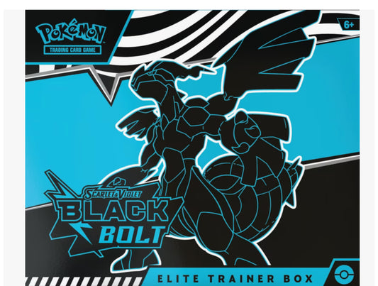Pokemon Trading Card Game: Black Bolt Elite Trainer Box