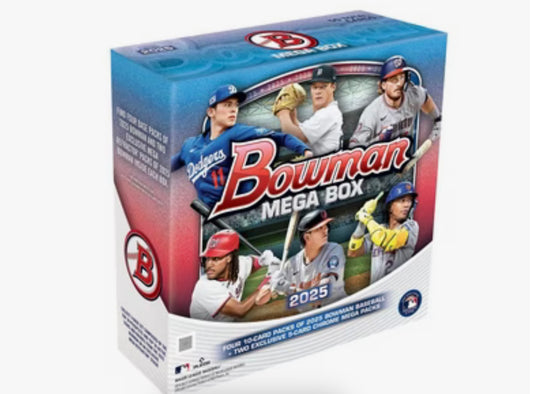 2025 Bowman MLB Baseball Mega Box - Topps