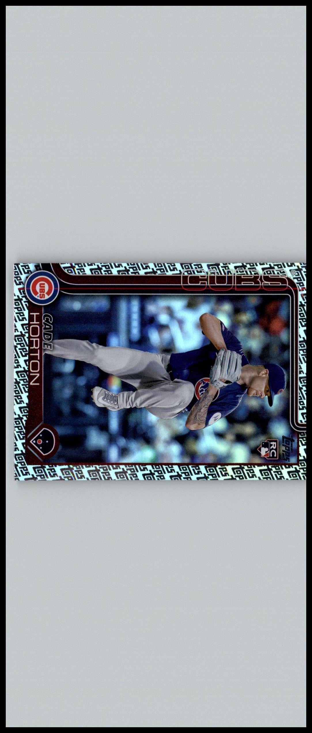 2025 Topps Update #US140 Cade Horton Topps Logo Foil