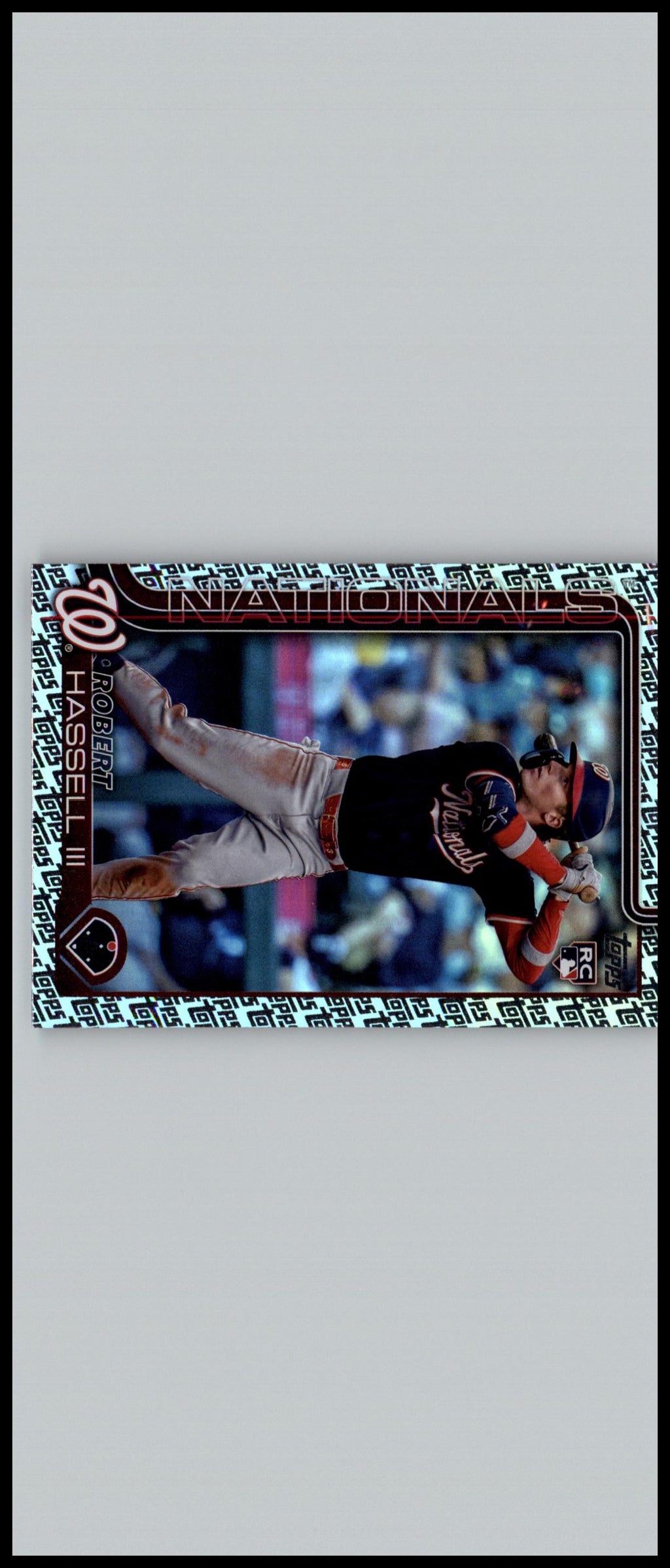2025 Topps Update #US109 Robert Hassell III Topps Logo Foil