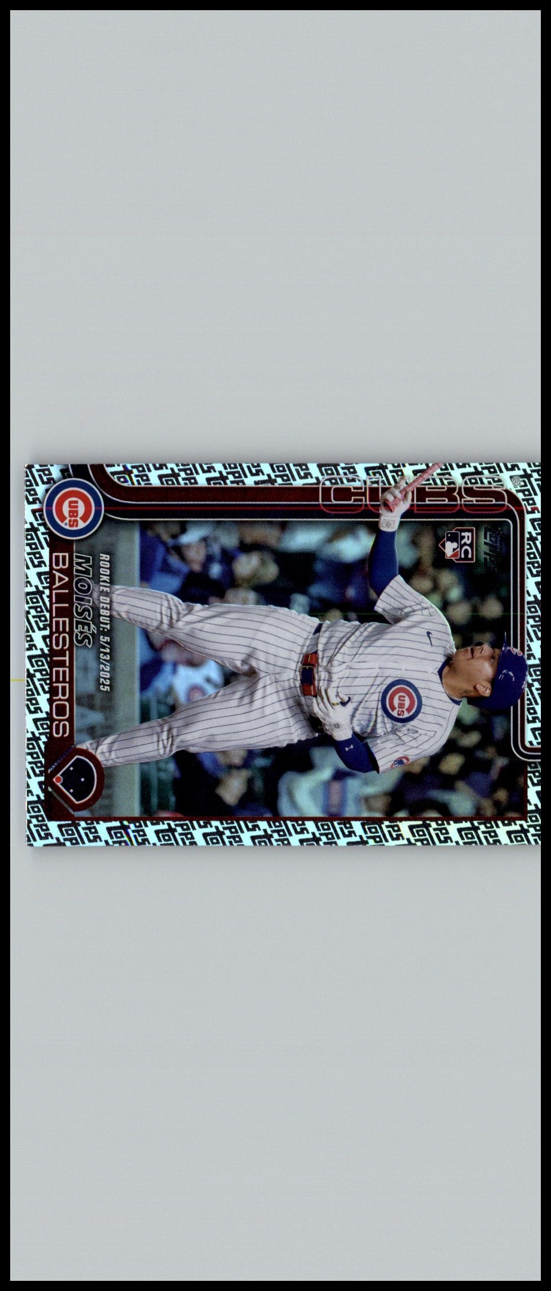 2025 Topps Update #US236 Moisés Ballesteros Topps Logo Foil