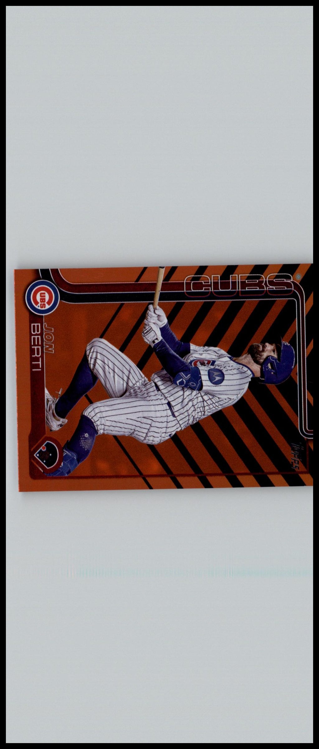 2025 Topps Update #US139 Jon Berti Holiday : Team - Bat at side - Chicago's