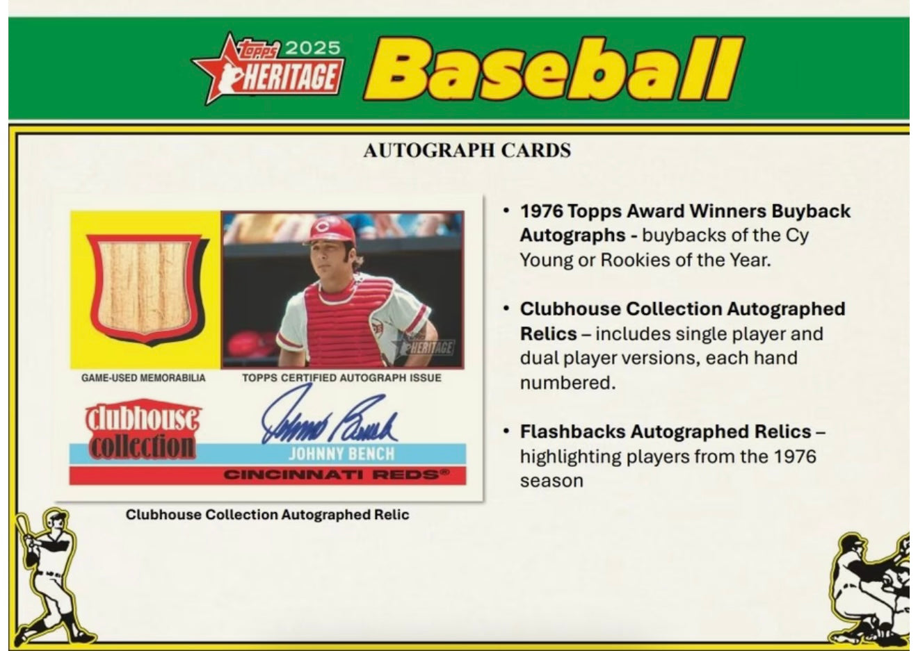 2025 Topps Heritage MLB Baseball Value Box (5 Packs)