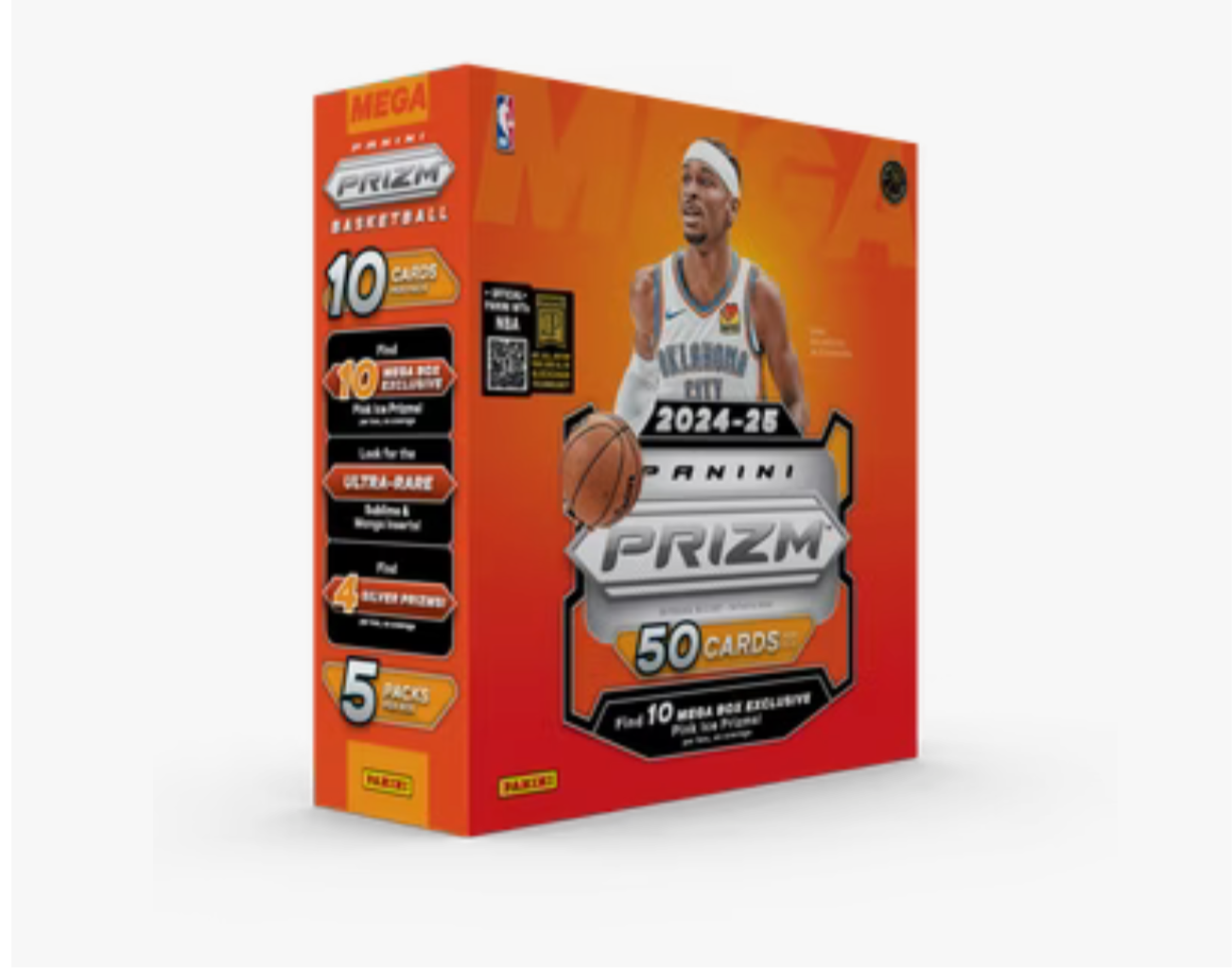 2024-25 Panini Prizm NBA Basketball Mega Box