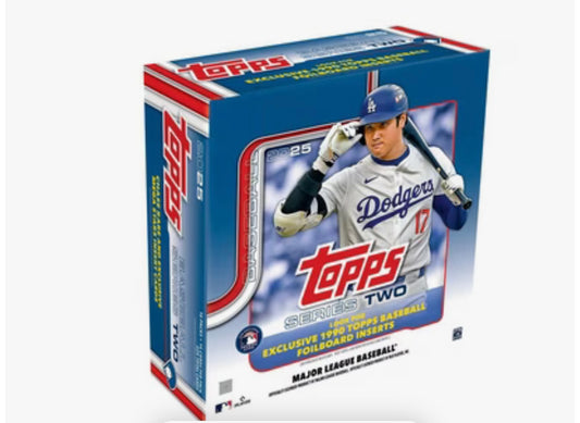 2025 Topps MLB Baseball Series 2 Mega Box