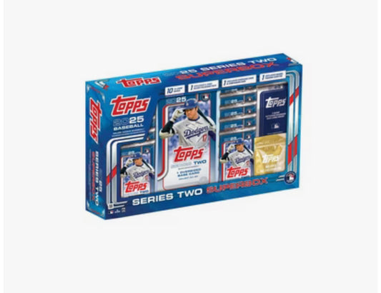 2025 Topps MLB Baseball Series 2 Super Box